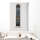 Narrow Window White Wall Wall Decal