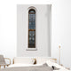 Narrow Window White Wall Wall Decal
