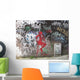 Amsterdam City Graffiti Scene Wall Decal