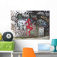 Amsterdam City Graffiti Scene Wall Decal