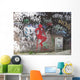 Amsterdam City Graffiti Scene Wall Decal