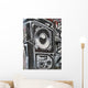 Graffiti Wall Sound System Wall Decal