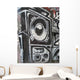 Graffiti Wall Sound System Wall Decal