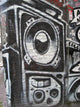 Graffiti Wall Sound System Wall Decal