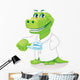 Crocodile Wall Decal