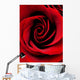 Red Rose Close-up Wall Decal