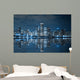 Chicago Downtown Night Wall Decal