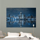 Chicago Downtown Night Wall Decal