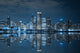 Chicago Downtown Night Wall Decal