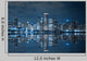 Chicago Downtown Night Wall Decal