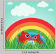 Love Bird with Hearts Wall Decal