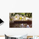 Spa Essential Oils, Flowers, and Water Wall Decal