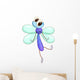Cartoon Dragonfly Wall Decal