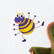 Dancing Cartoon Spider Wall Decal