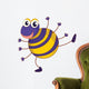 Dancing Cartoon Spider Wall Decal