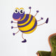 Dancing Cartoon Spider Wall Decal