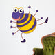 Dancing Cartoon Spider Wall Decal