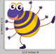 Dancing Cartoon Spider Wall Decal