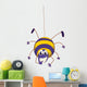 Smiling Cartoon Spider Wall Decal