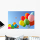 Multicolored Balloons Wall Decal