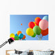 Multicolored Balloons Wall Decal
