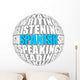 Spanish Wall Decal