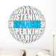 Spanish Wall Decal