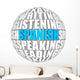 Spanish Wall Decal