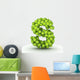 Letter S Tennis Balls Wall Decal