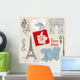 Scrapbook Design Elements Paris Wall Decal