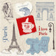 Scrapbook Design Elements Paris Wall Decal