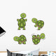Adorable Turtle Wall Stickers Wall Decal