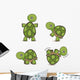 Adorable Turtle Wall Stickers Wall Decal