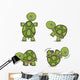 Adorable Turtle Wall Stickers Wall Decal