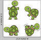 Adorable Turtle Wall Stickers Wall Decal