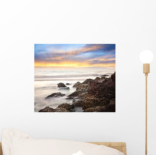 Sea and Rock Wall Decal