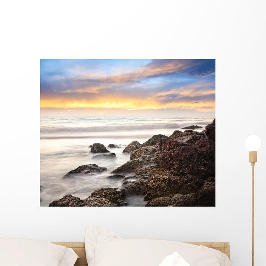 Sea and Rock Wall Decal