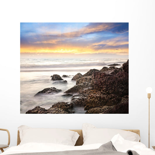 Sea and Rock Wall Decal