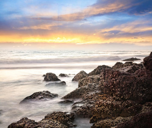 Sea and Rock Wall Decal
