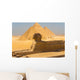 Sphinx Side Pyramids Giza Wall Decal
