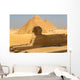 Sphinx Side Pyramids Giza Wall Decal