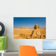 Sphinx Front Pyramids Desert Wall Decal