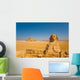Sphinx Front Pyramids Desert Wall Decal