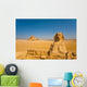 Sphinx Front Pyramids Desert Wall Decal