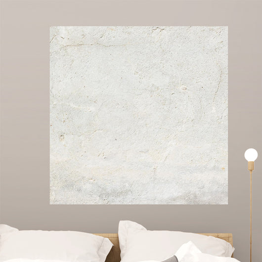 White Plastered Wall or Wall Decal