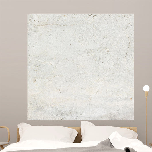 White Plastered Wall or Wall Decal