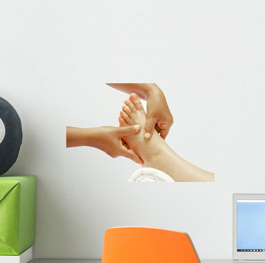 Reflexology Foot Massage Spa Wall Decal