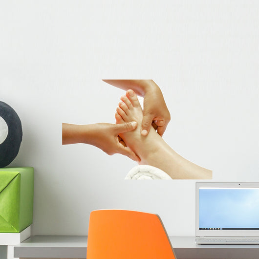 Reflexology Foot Massage Spa Wall Decal