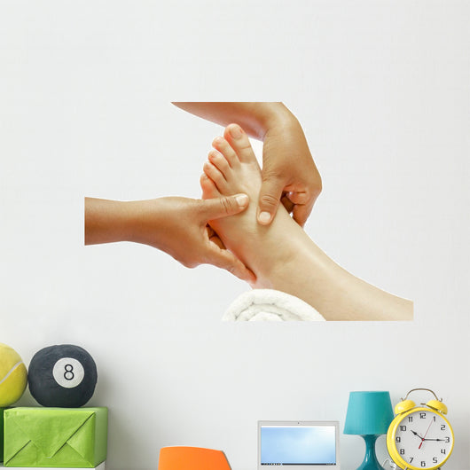 Reflexology Foot Massage Spa Wall Decal