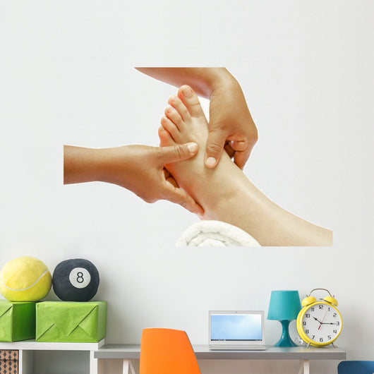 Reflexology Foot Massage Spa Wall Decal